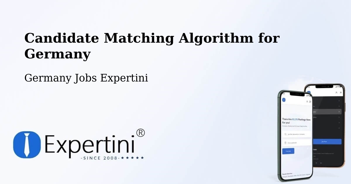 Candidate Matching Algorithm Overview – Stuhr - Germany Jobs Expertini