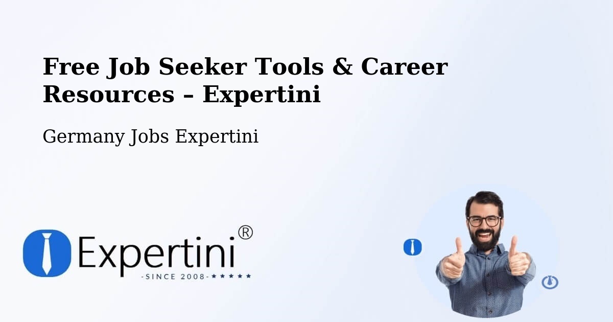 Free Job Seeker Tools & Career Resources – Stuhr - Stuhr, Germany Jobs Expertini